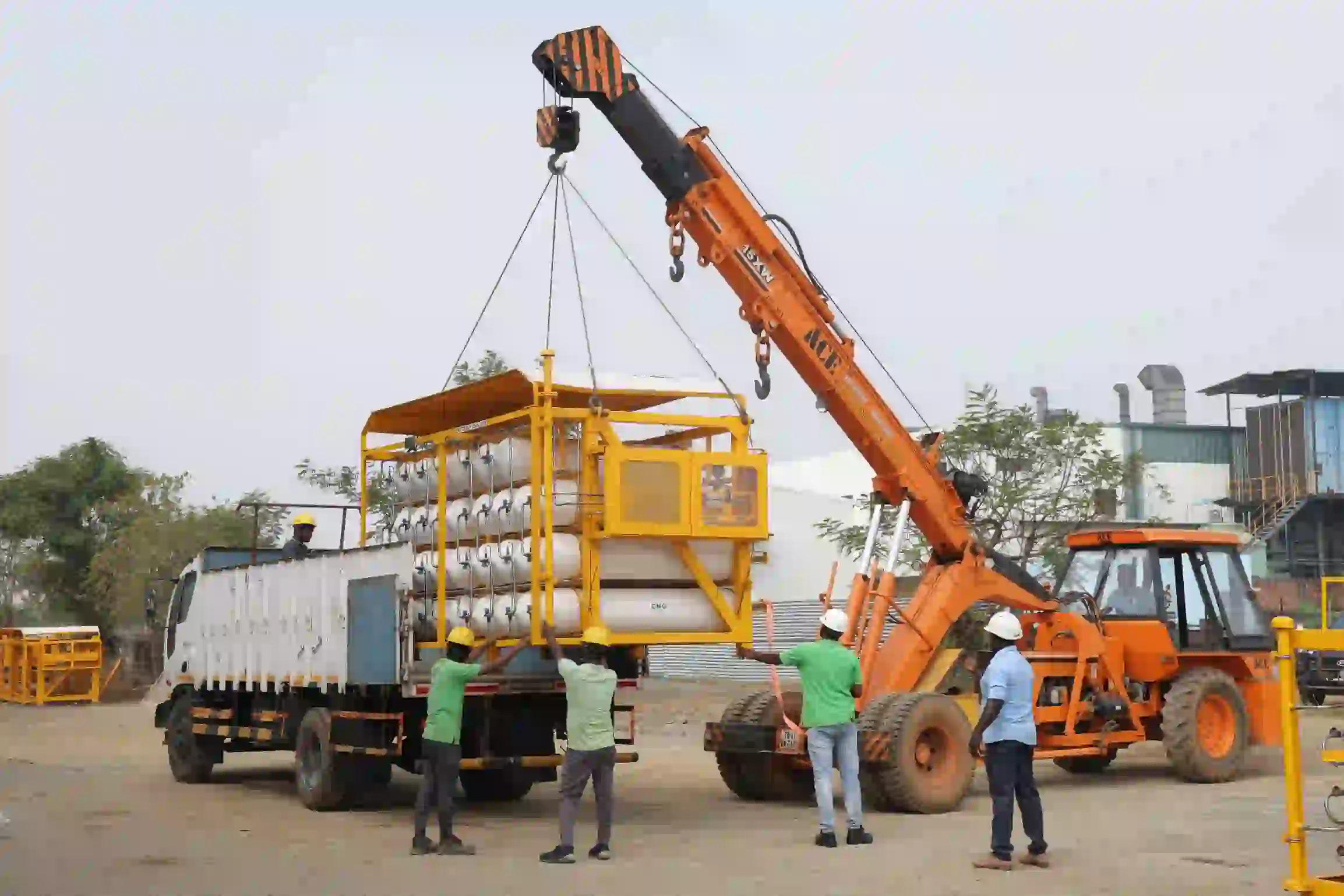Heavy Equipment Loading